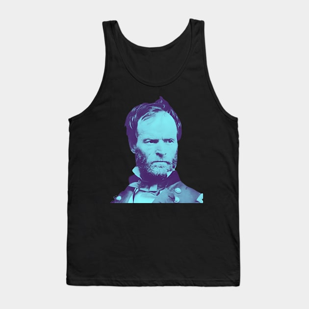 General William Tecumseh Sherman Tank Top by Desert Owl Designs